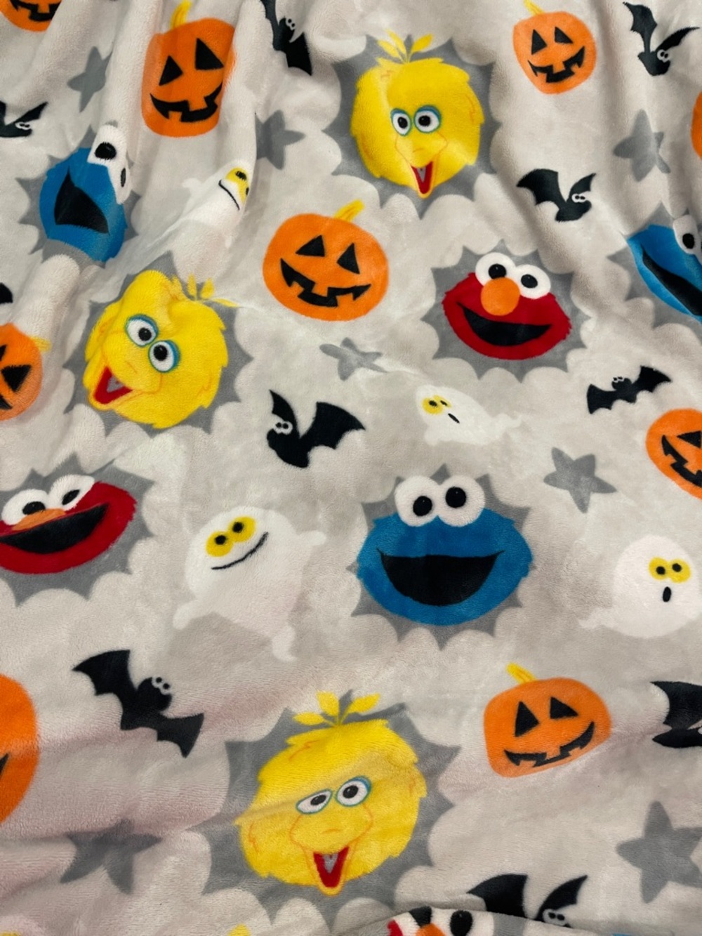 Sesame Street Halloween Blanket